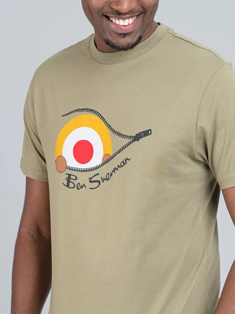 Sneaky Target Tee - Olive Night - Image 3