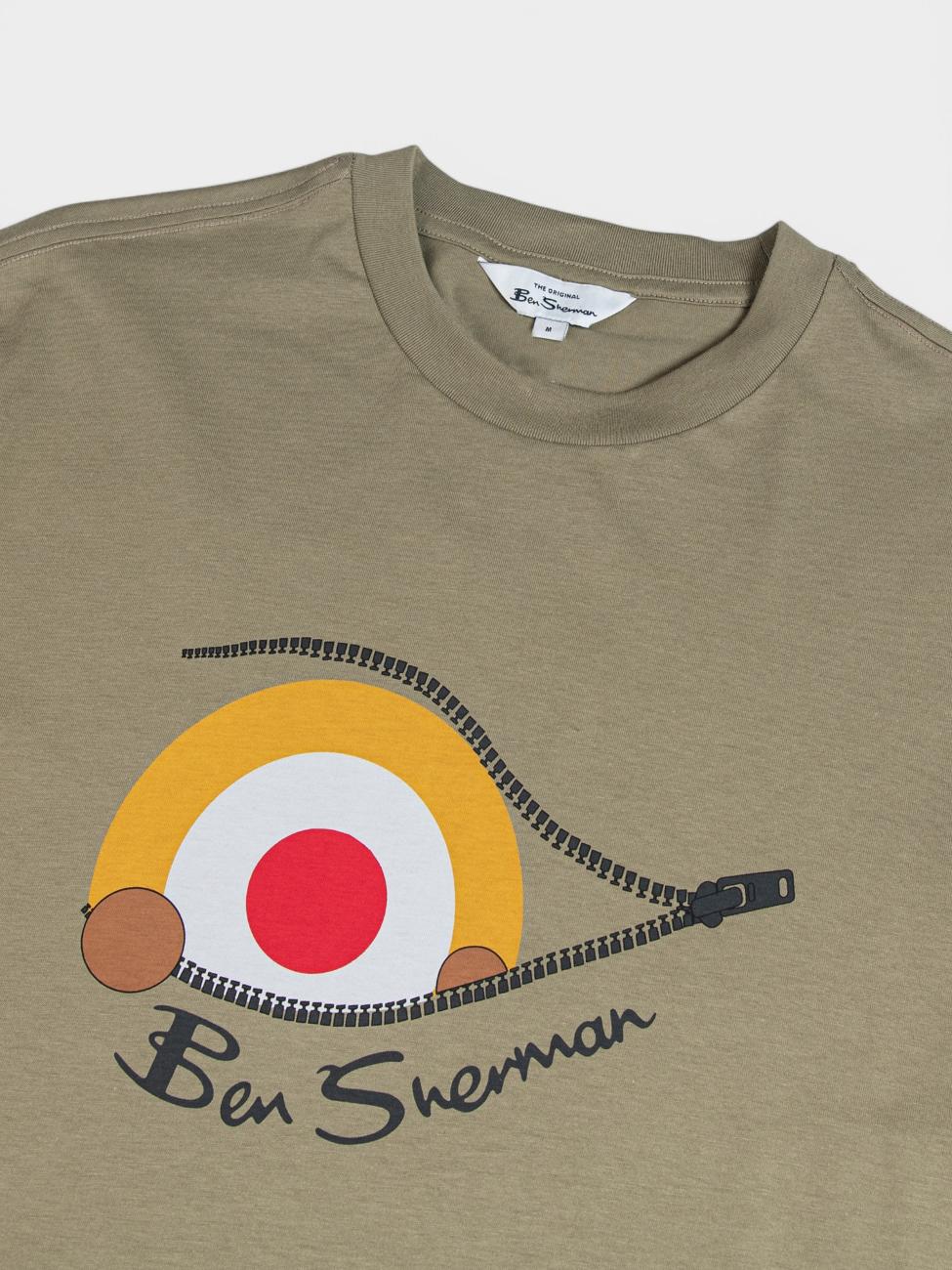 Sneaky Target Tee - Olive Night - Image 6