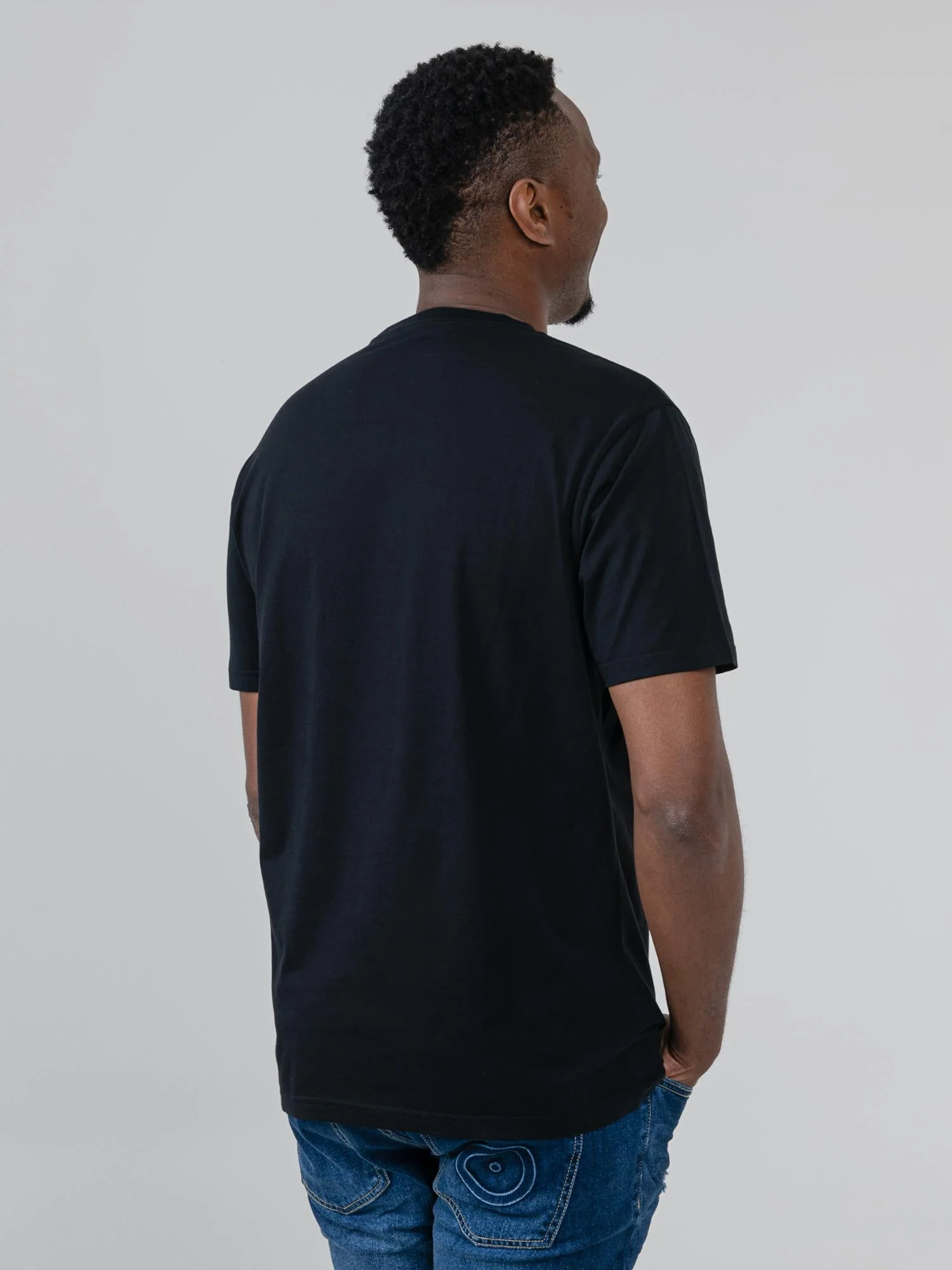 Sound Wave Record Tee - Black - Image 2