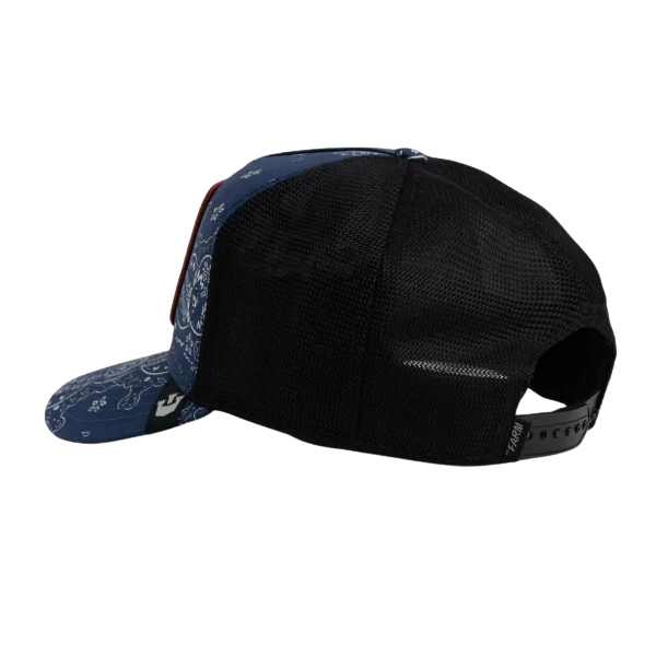 Freedom Paisley Trucker - Navy - Image 3