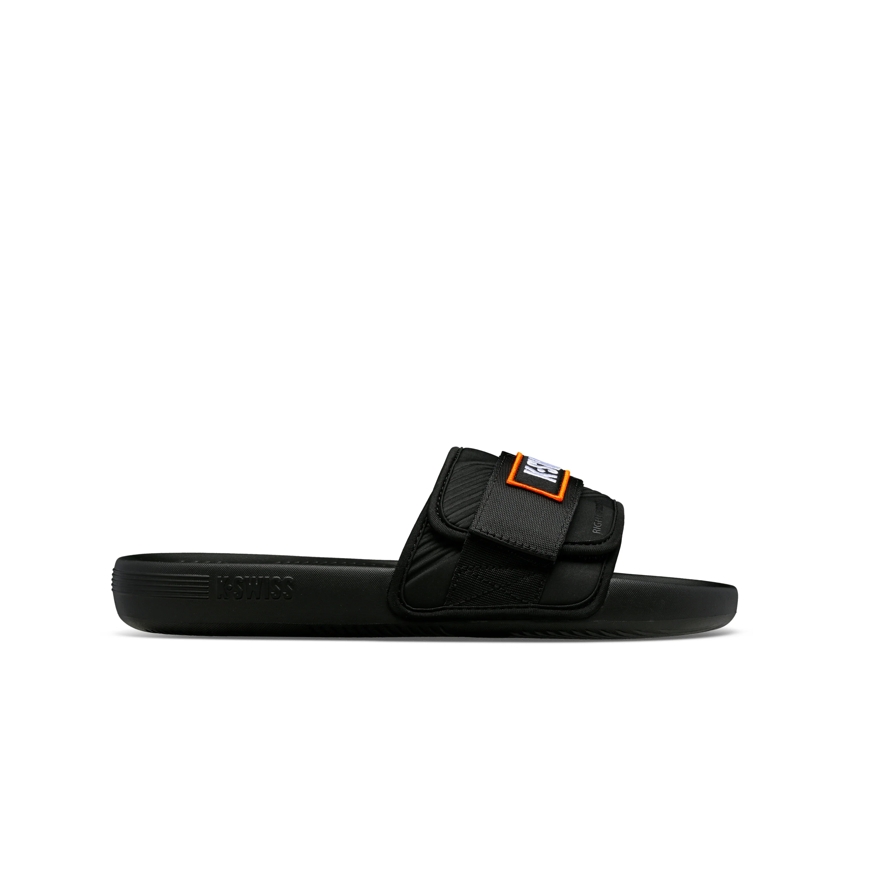 STRAP SANDAL X MCLAREN - BLACK / PAPAYA