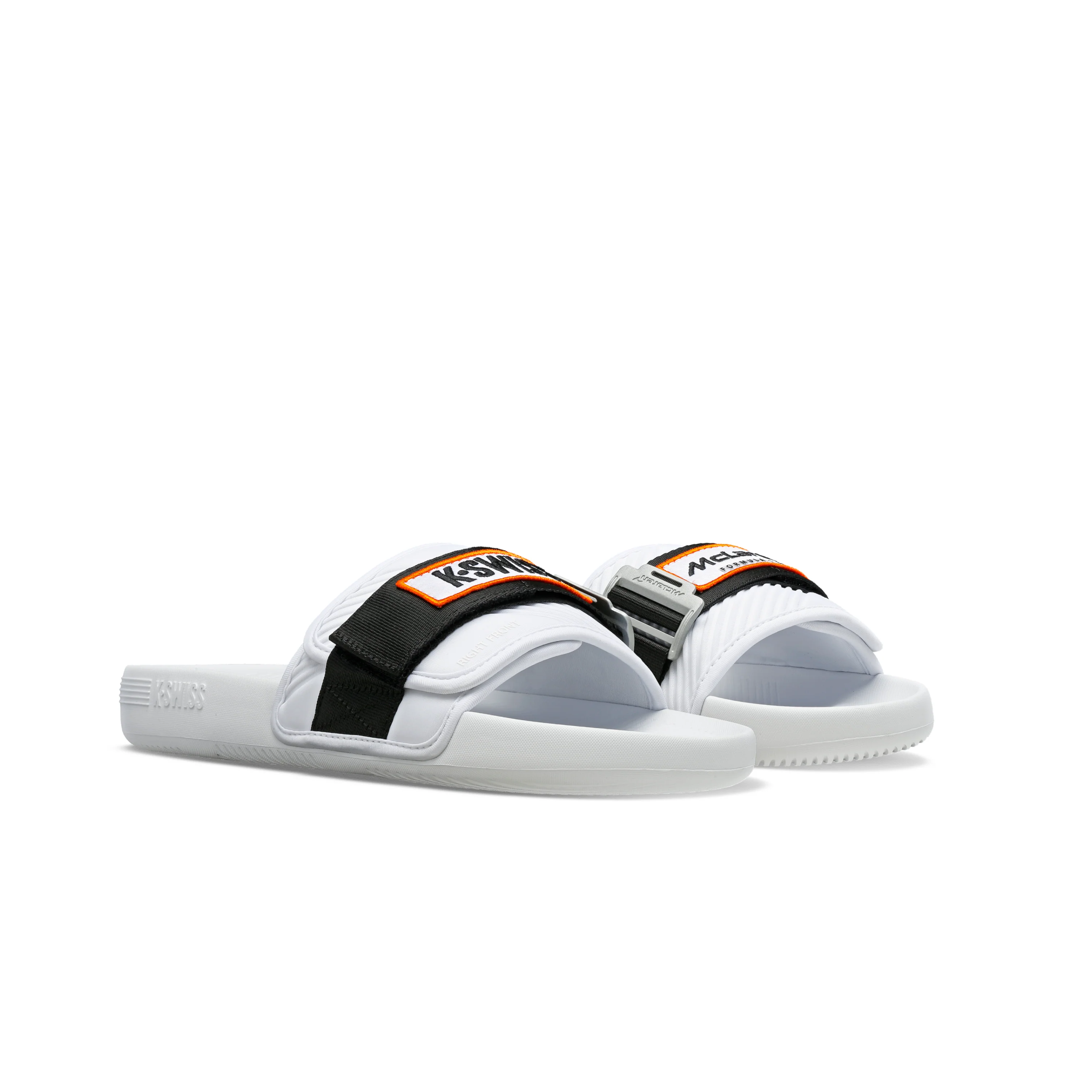 STRAP SANDAL X MCLAREN - WHITE / BLACK - Image 3