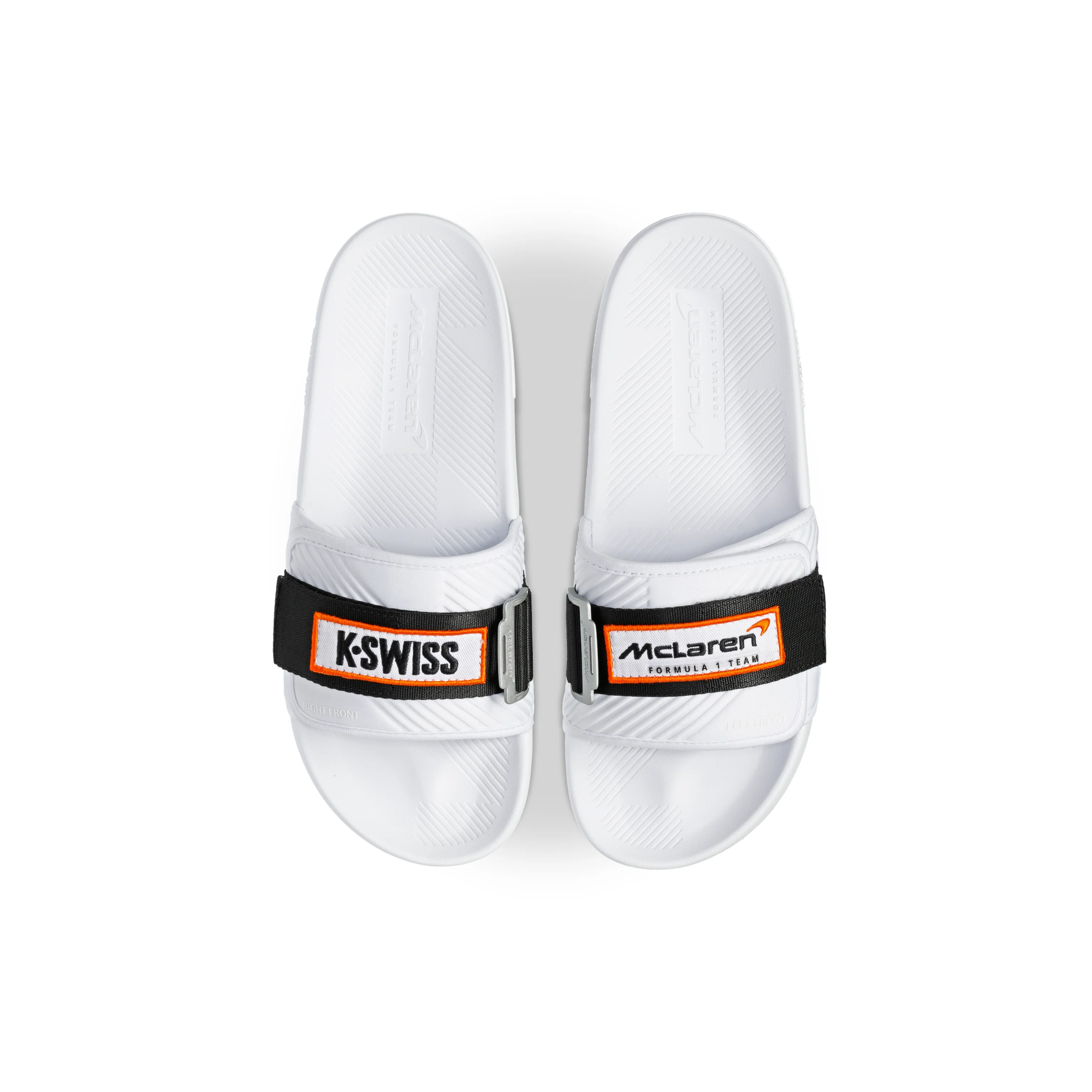 STRAP SANDAL X MCLAREN - WHITE / BLACK - Image 7