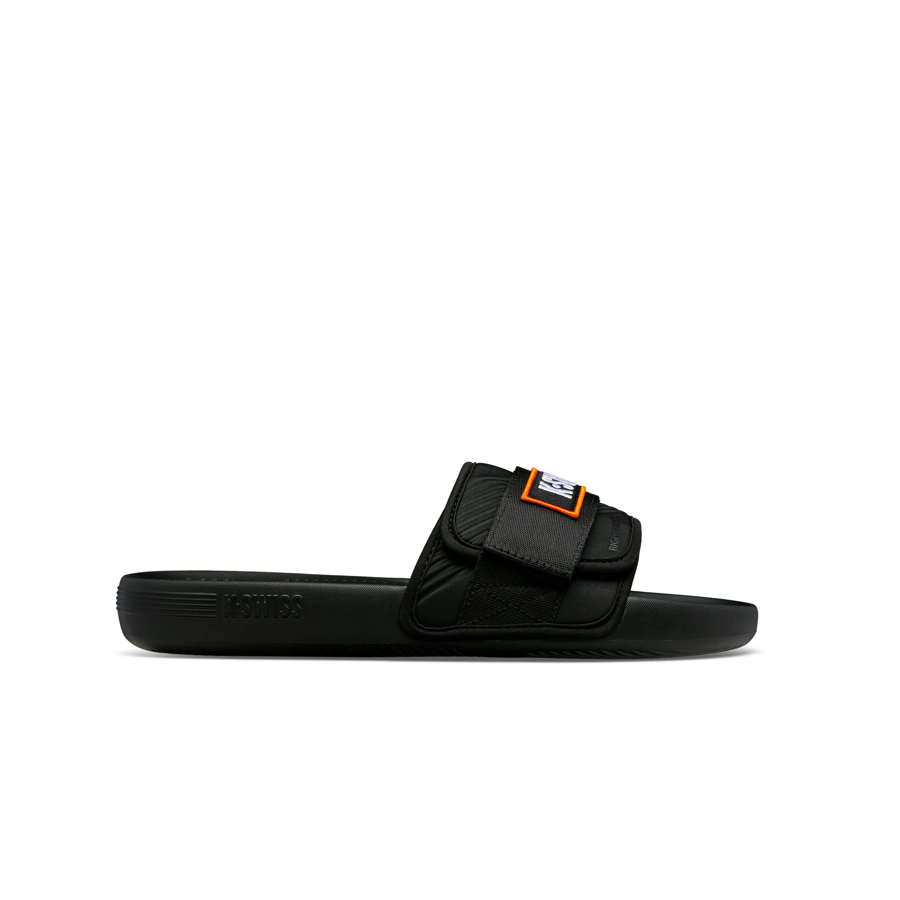 STRAP SANDAL X MCLAREN - BLACK / PAPAYA