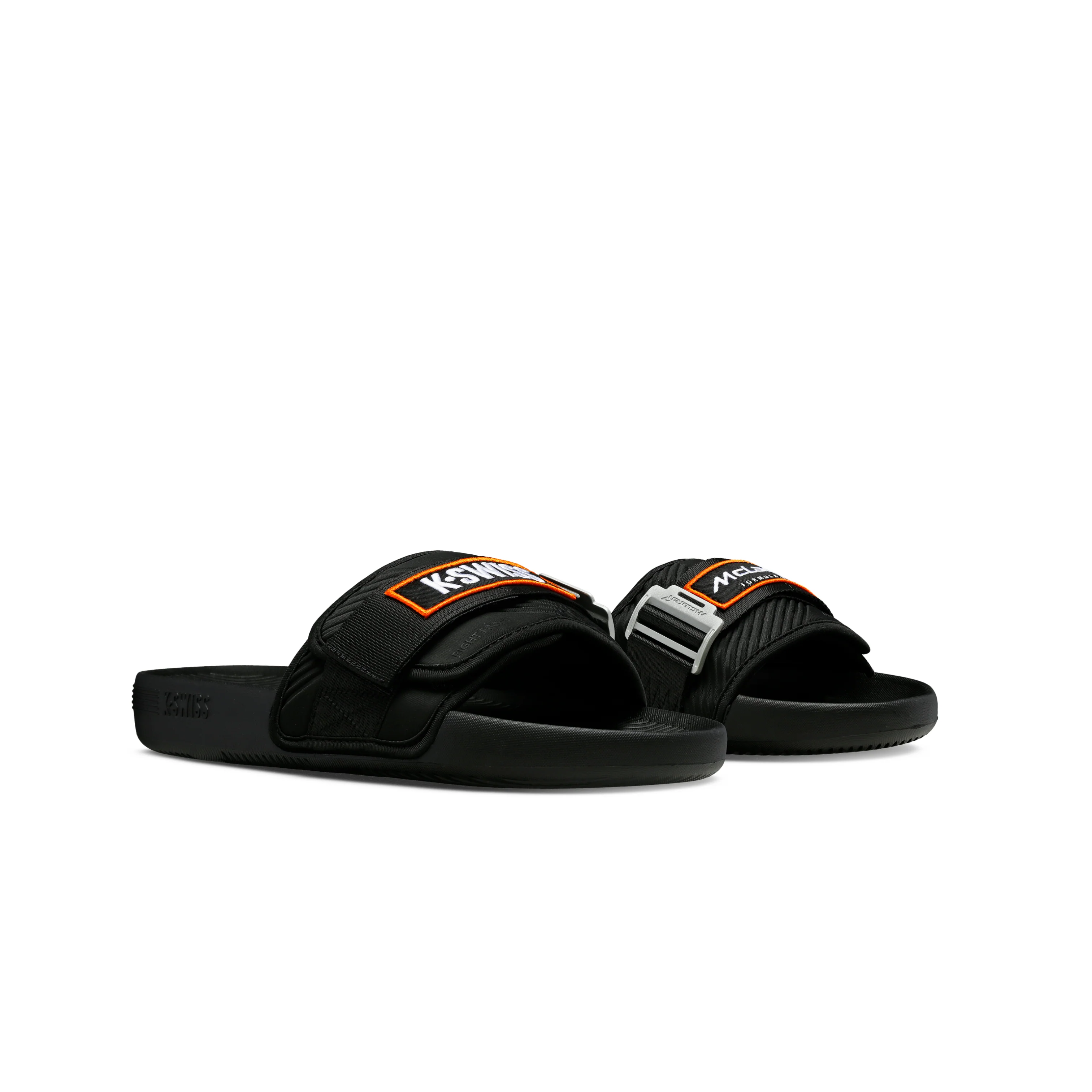 STRAP SANDAL X MCLAREN - BLACK / PAPAYA - Image 2