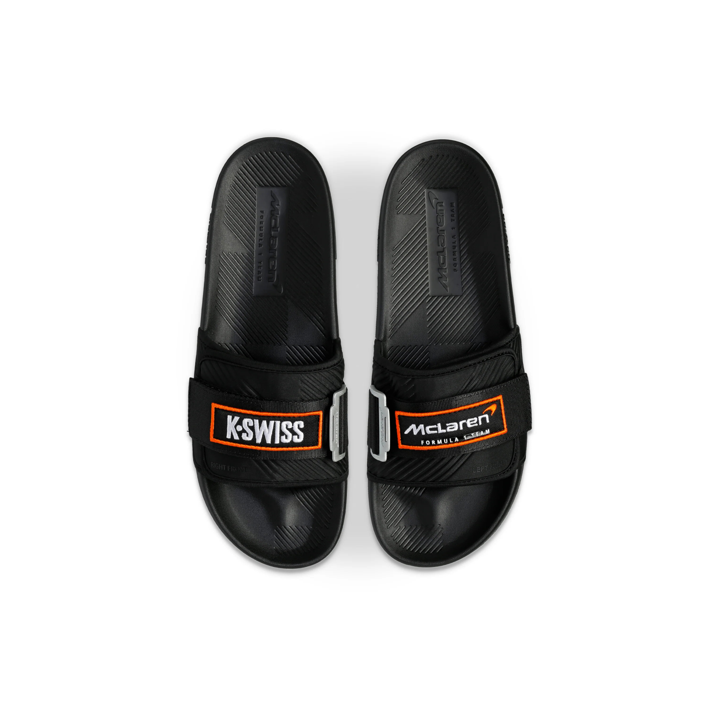 STRAP SANDAL X MCLAREN - BLACK / PAPAYA - Image 7