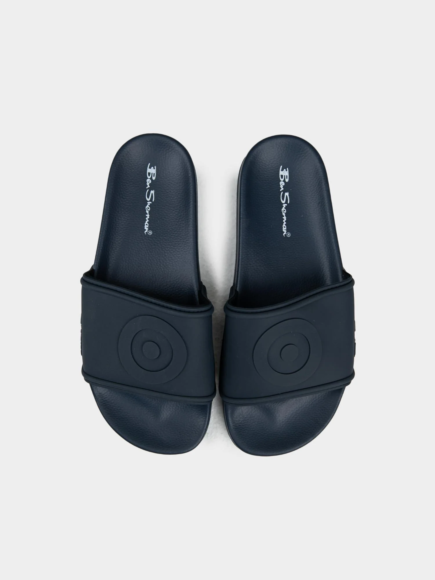 Target Embossed Slides - Navy - Image 3