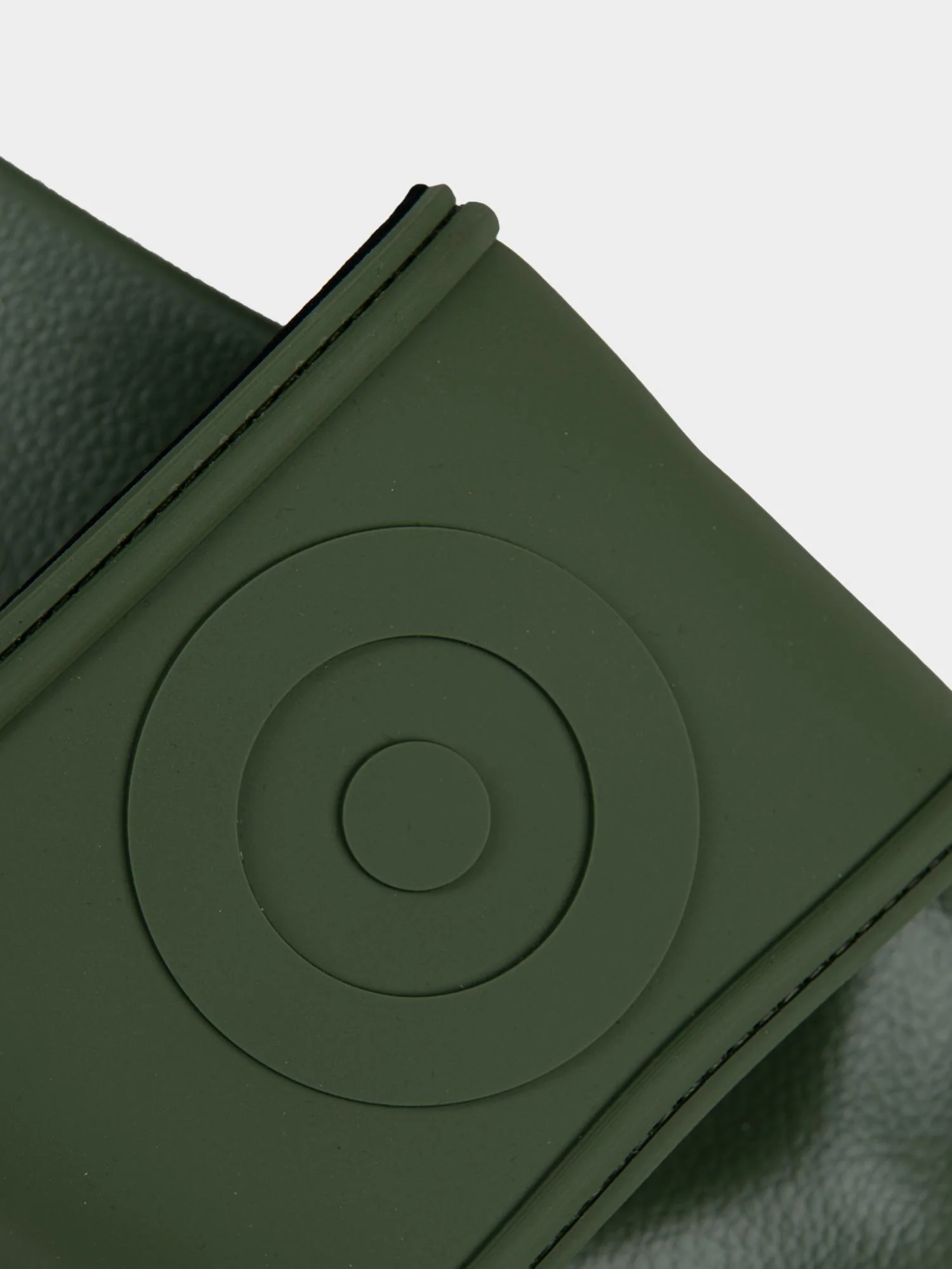 Target Embossed Slides - Olive - Image 4