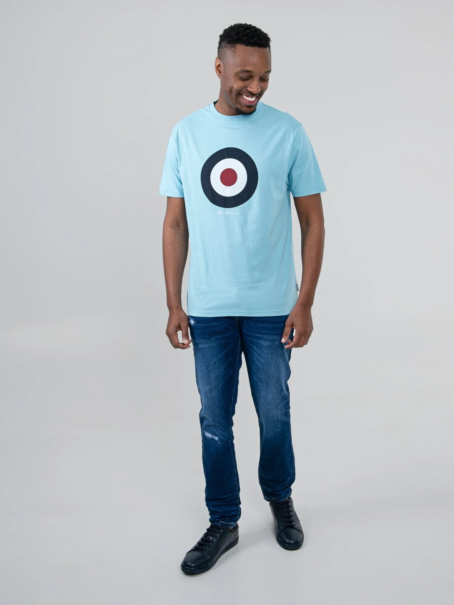 Target Tee - Retro Blue - Image 4