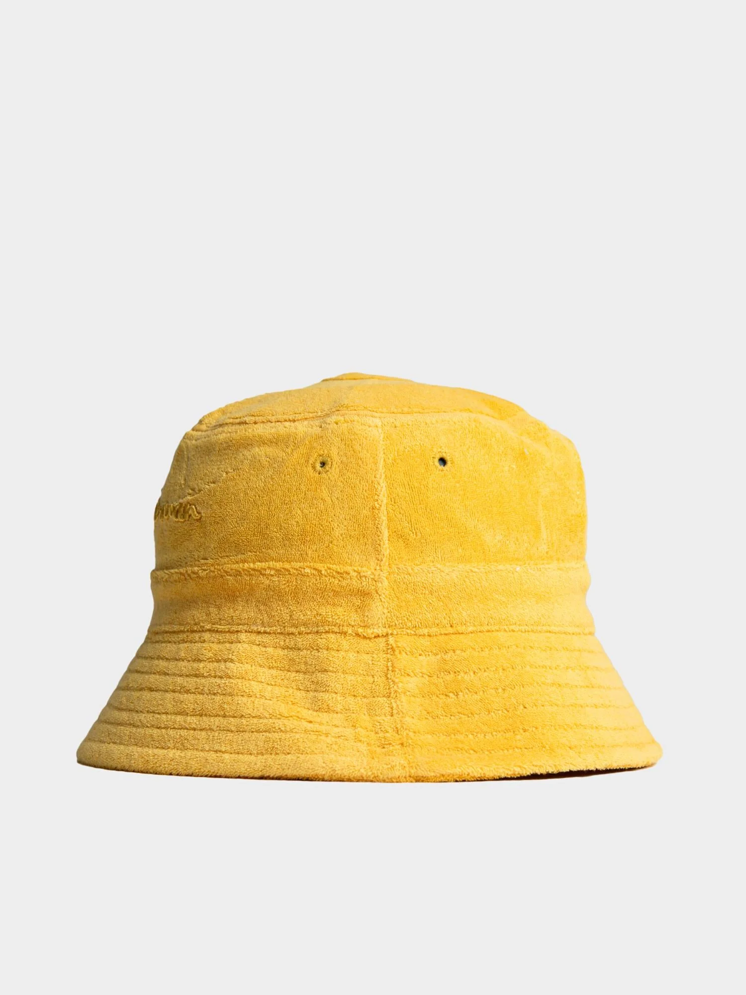 TARGET TOWELLING BUCKET HAT - Banana - Image 3