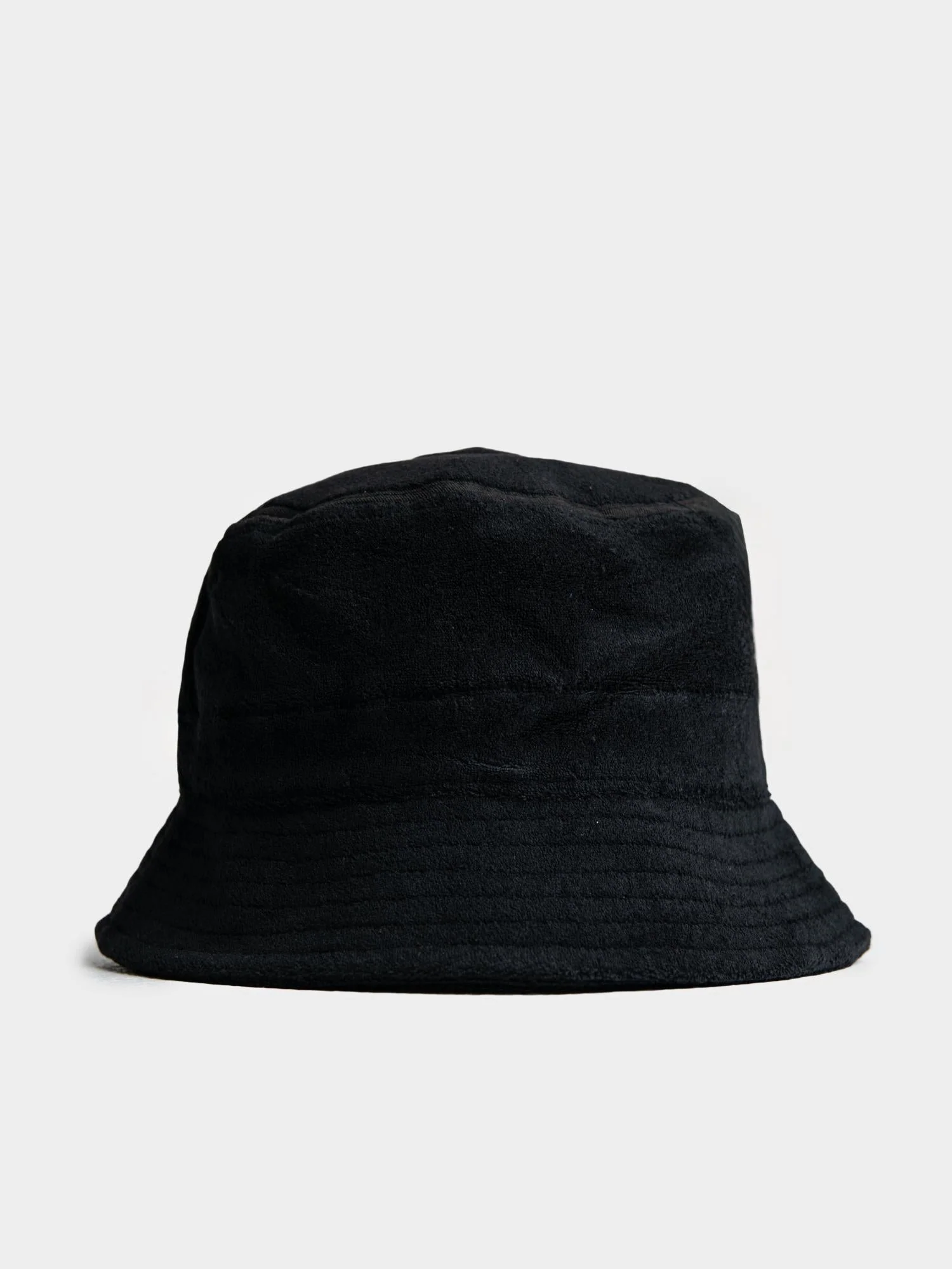 TARGET TOWELLING BUCKET HAT - Black - Image 4