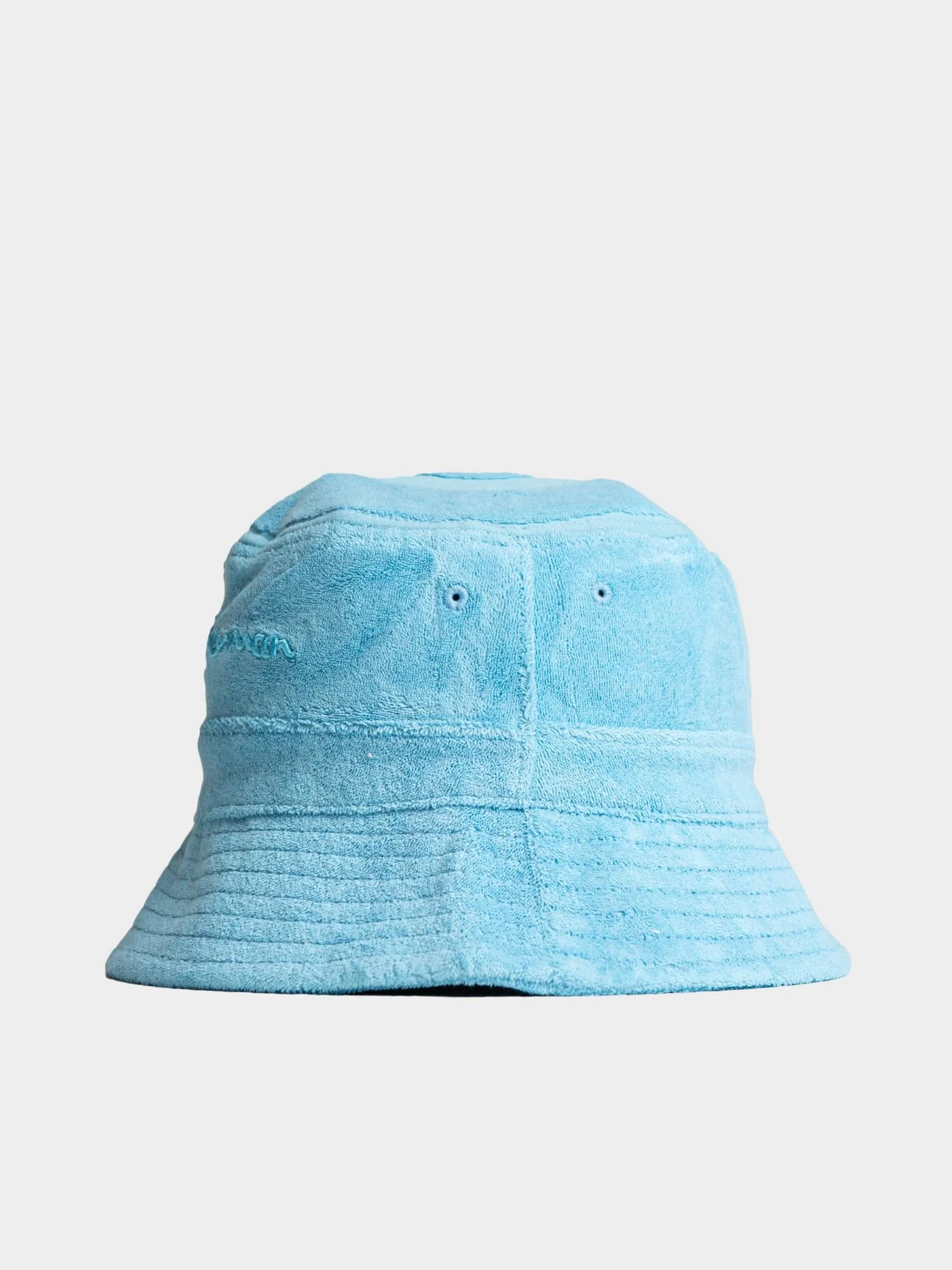 TARGET TOWELLING BUCKET HAT - Retro Blue - Image 3