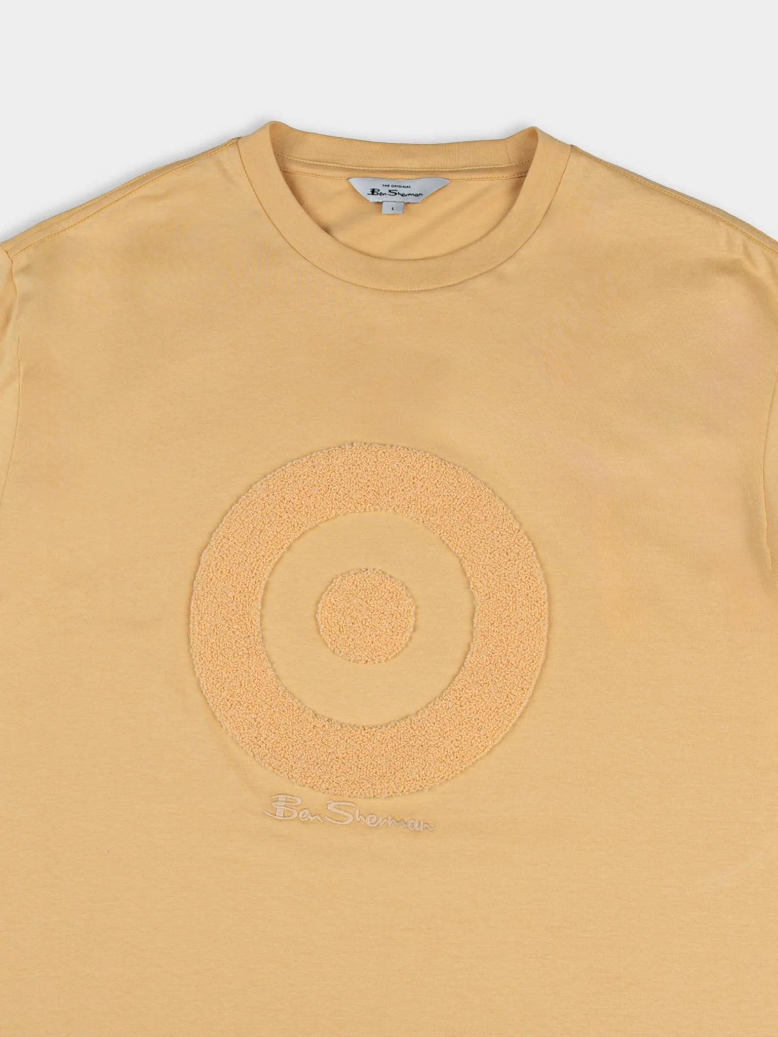 Target Towelling Applique Tee - New Wheat - Image 5