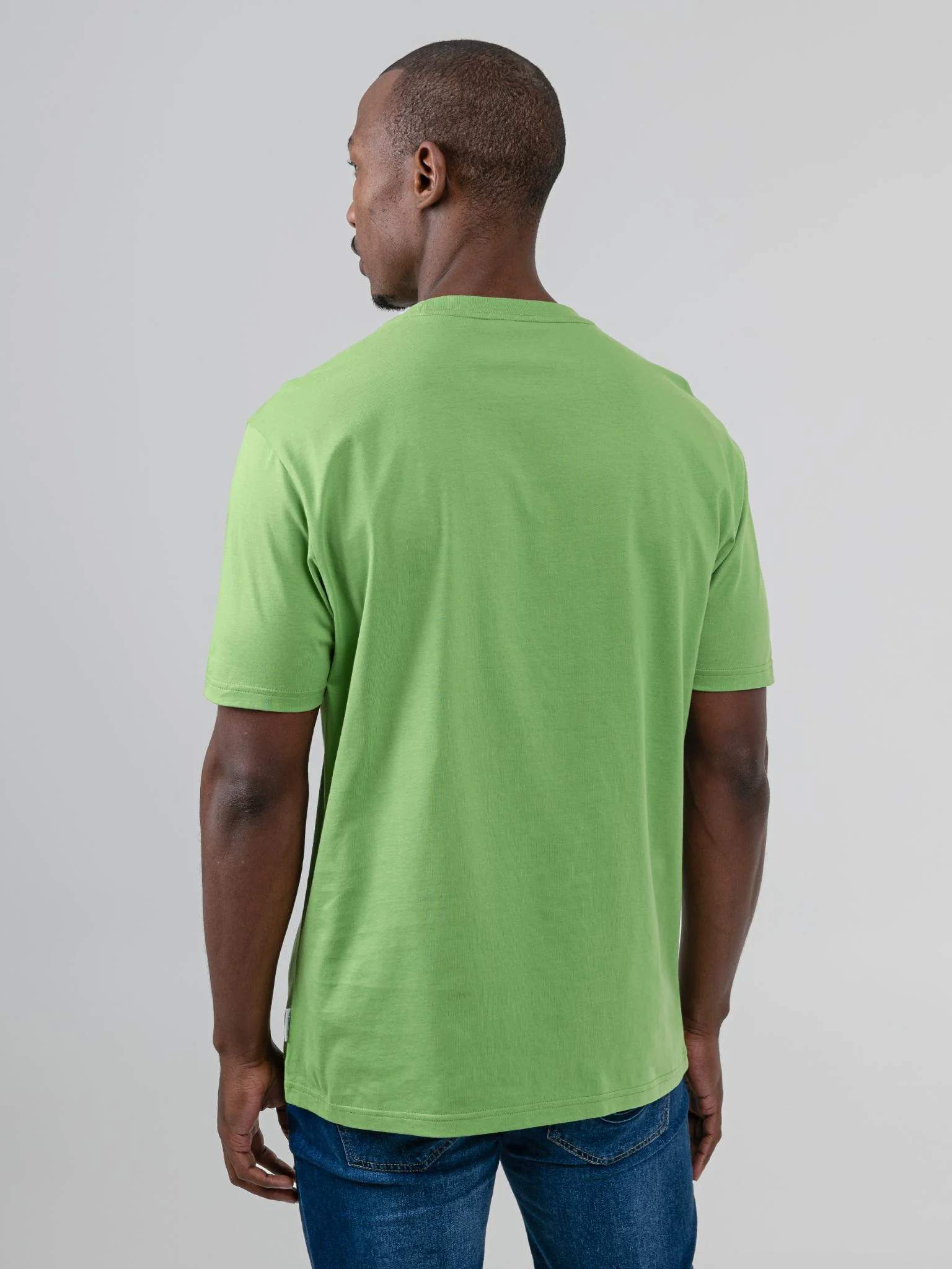 Target Towelling Applique Tee - Piquant Green - Image 3