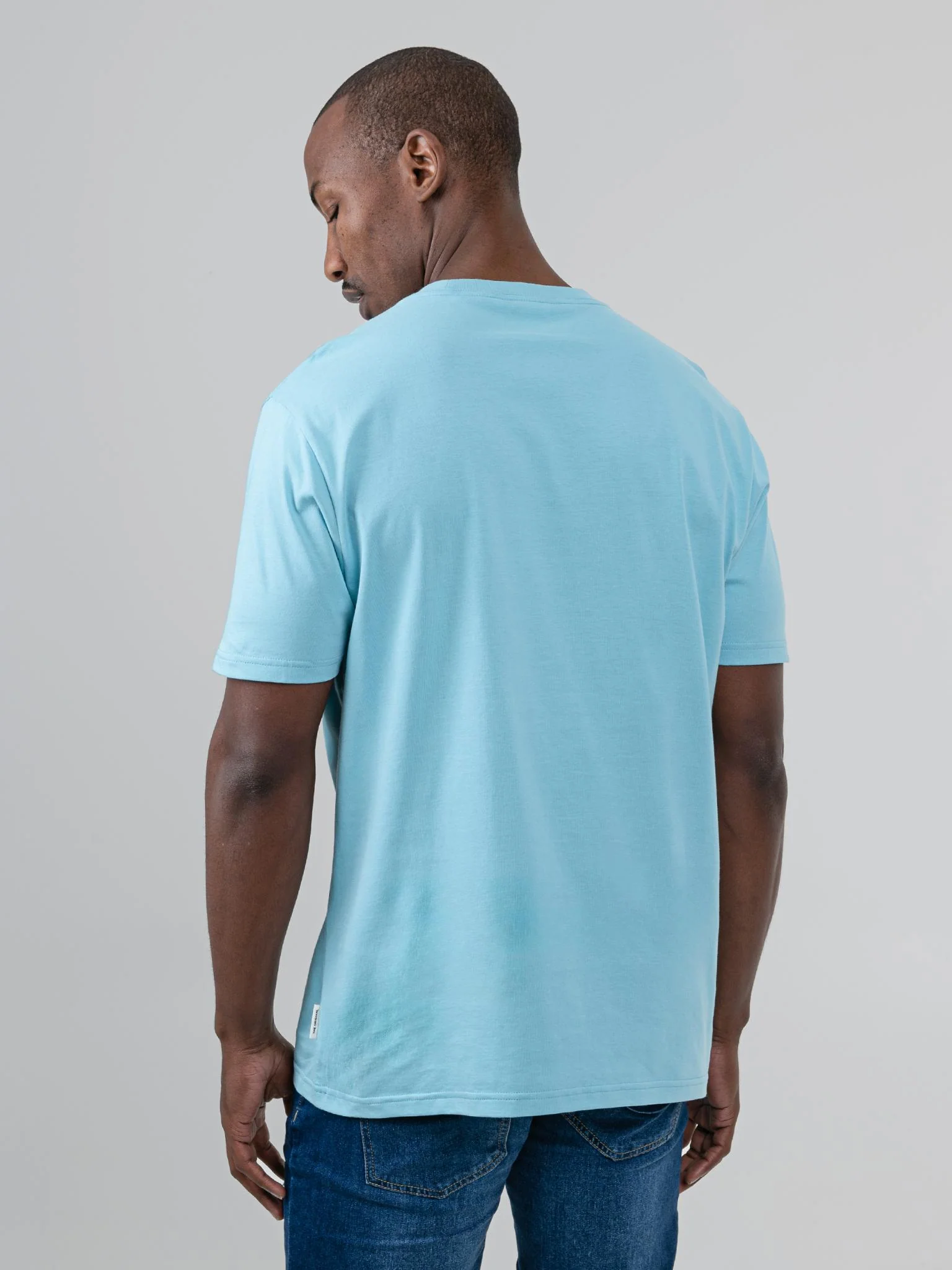 Target Towelling Applique Tee - Retro Blue - Image 2