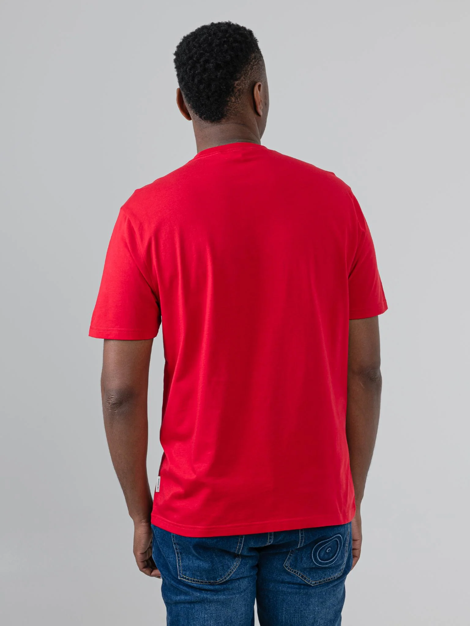 Target Towelling Applique Tee - Red - Image 2