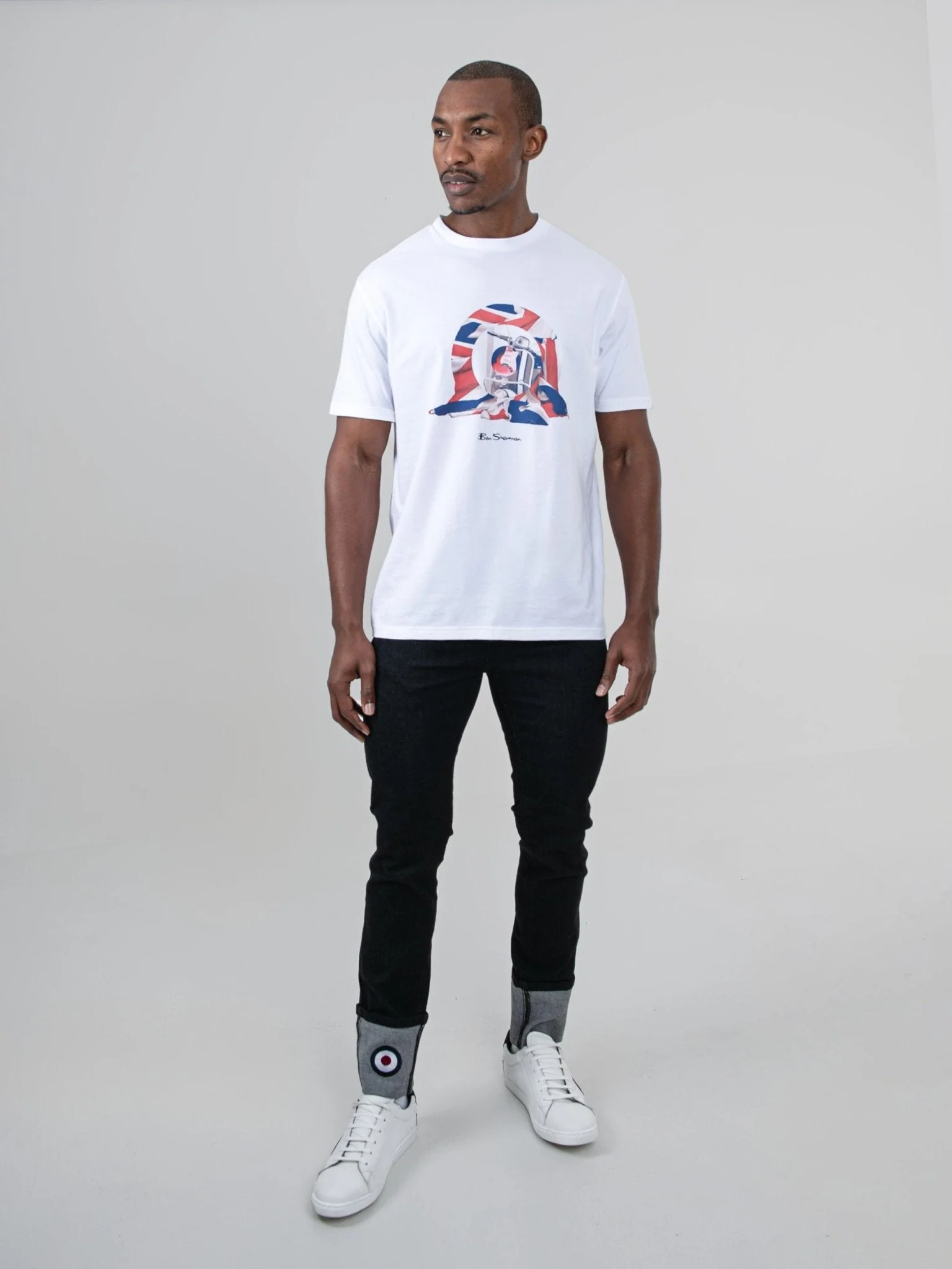 Target turn up slim fit denim - Black - Image 6