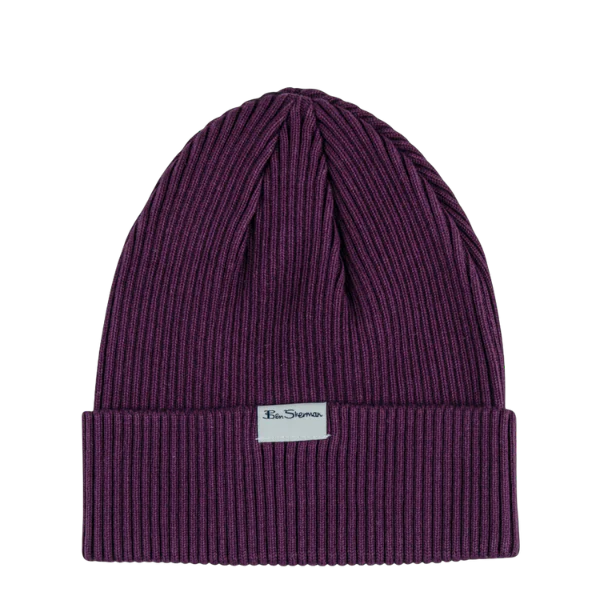 Targy Knit Beanie - Cherry Lacquer - Image 3