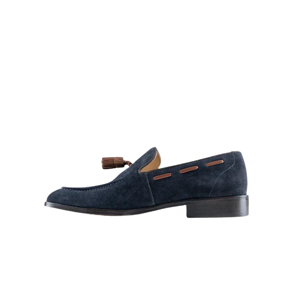 Tassel Loafer - Navy - Image 4
