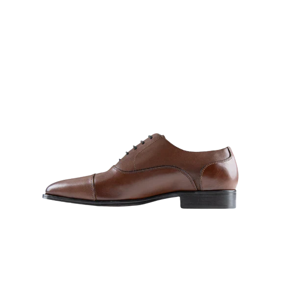 Toe Tap Oxford - Chocolate - Image 3