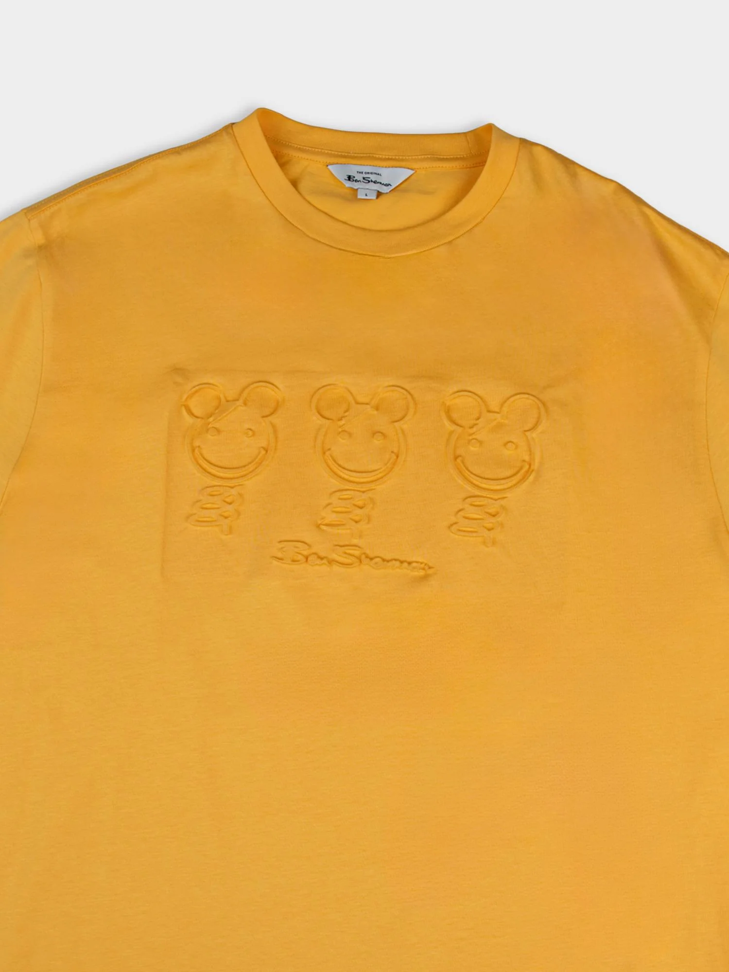 Trio Embossed Happy Bears - Banana - Image 6