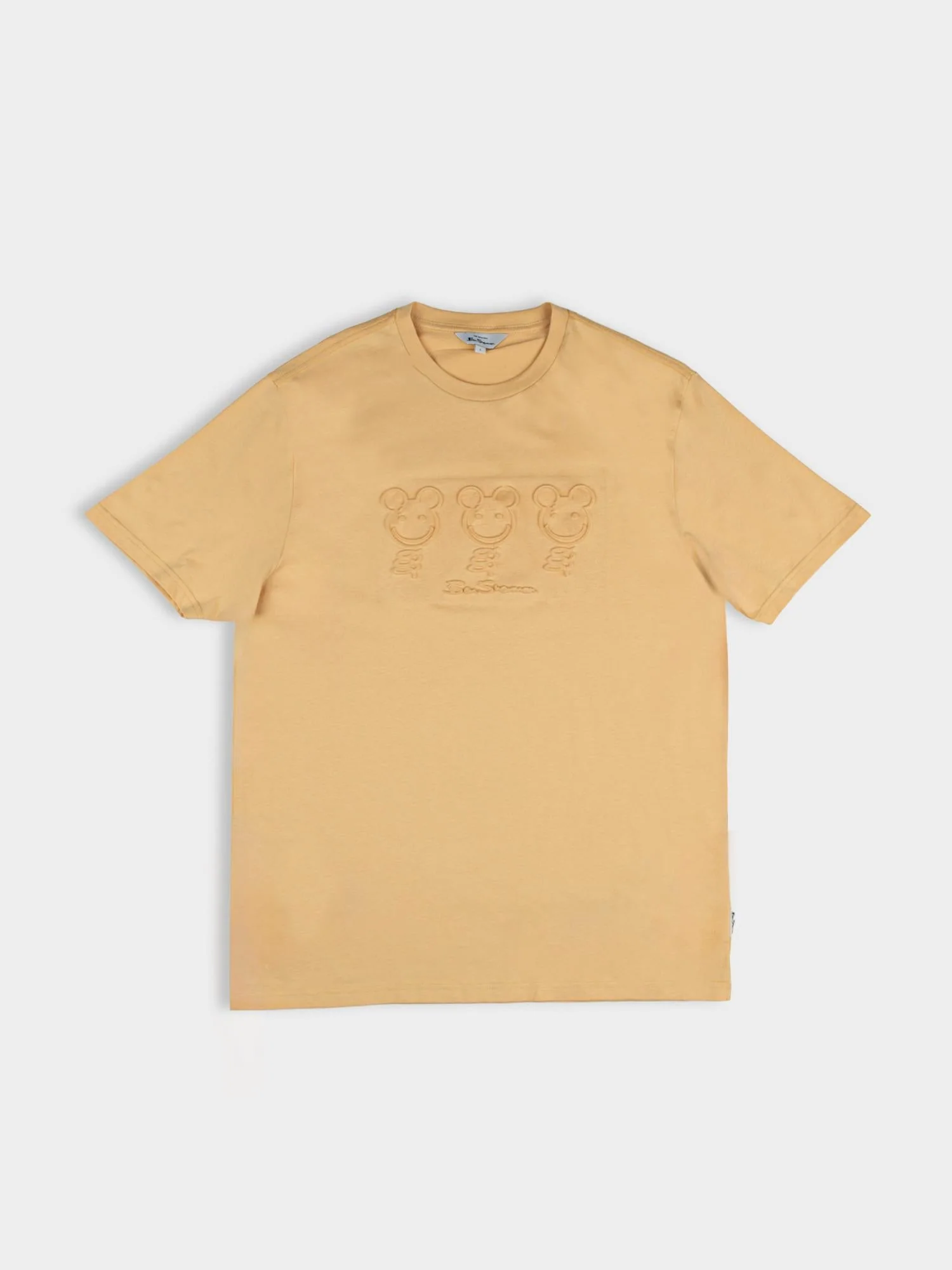 Trio Embossed Happy Bears - New Wheat - Image 5