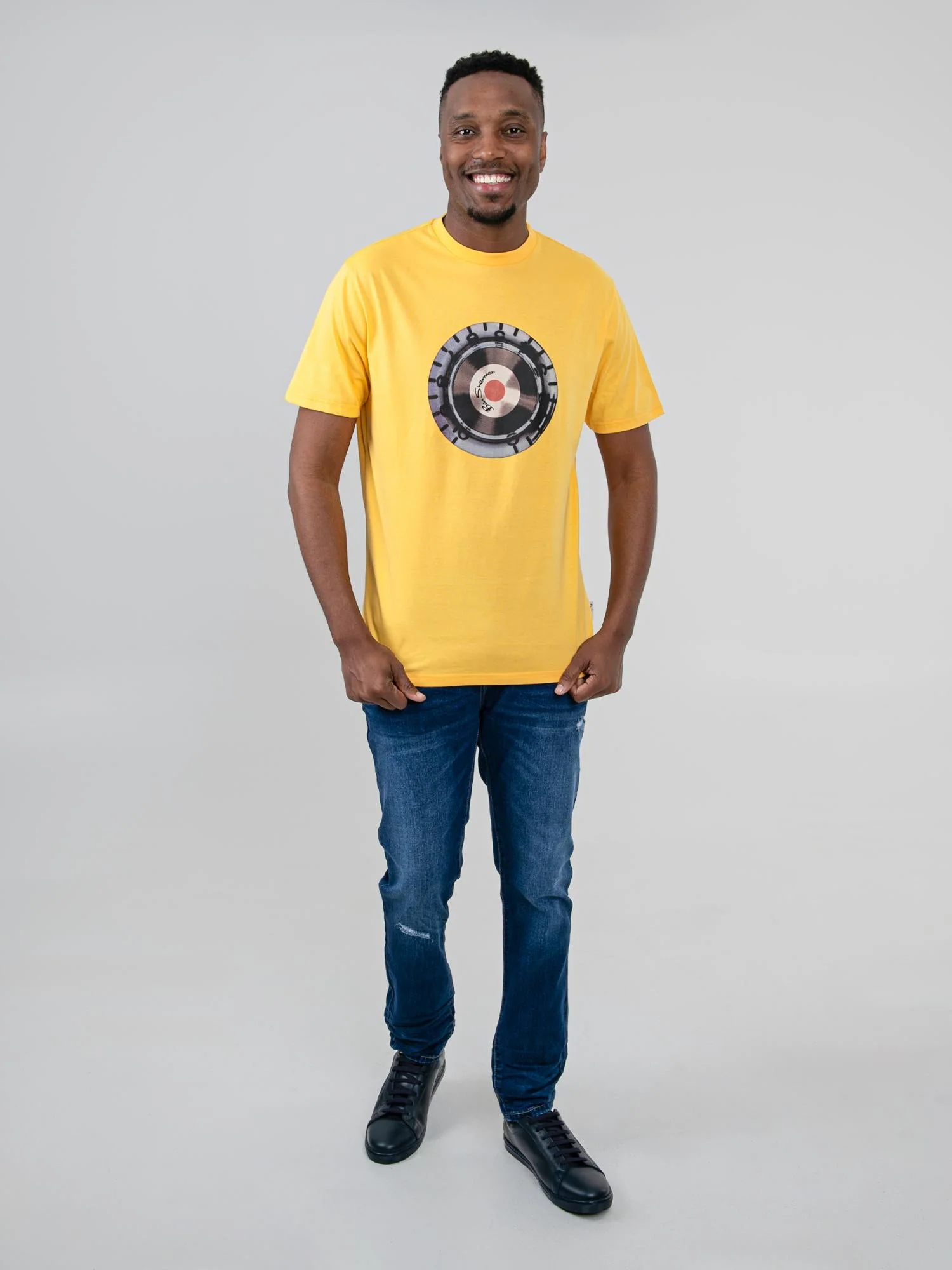 Turn It Up Tee - Banana - Image 4