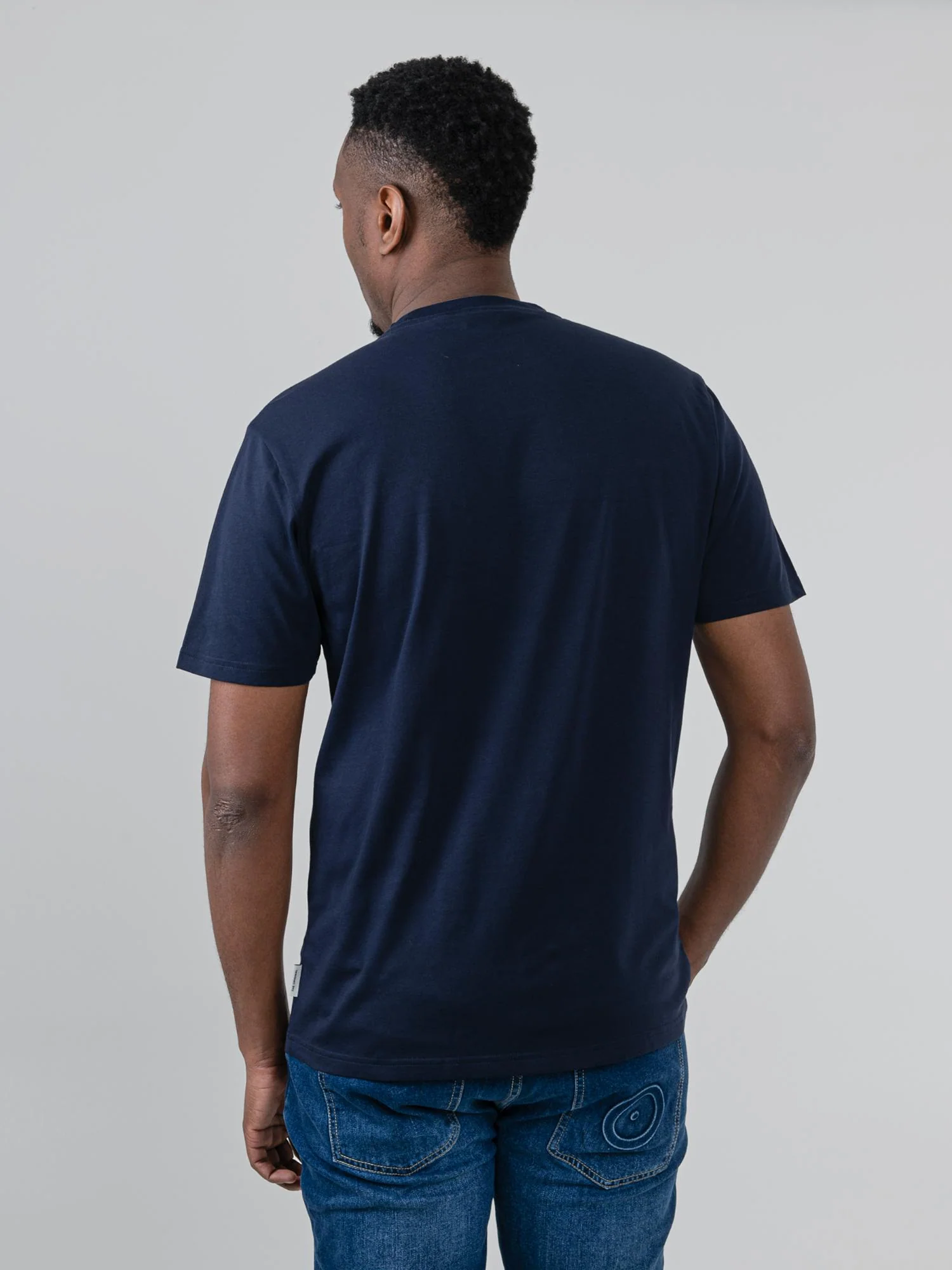Turn It Up Tee - Navy - Image 2