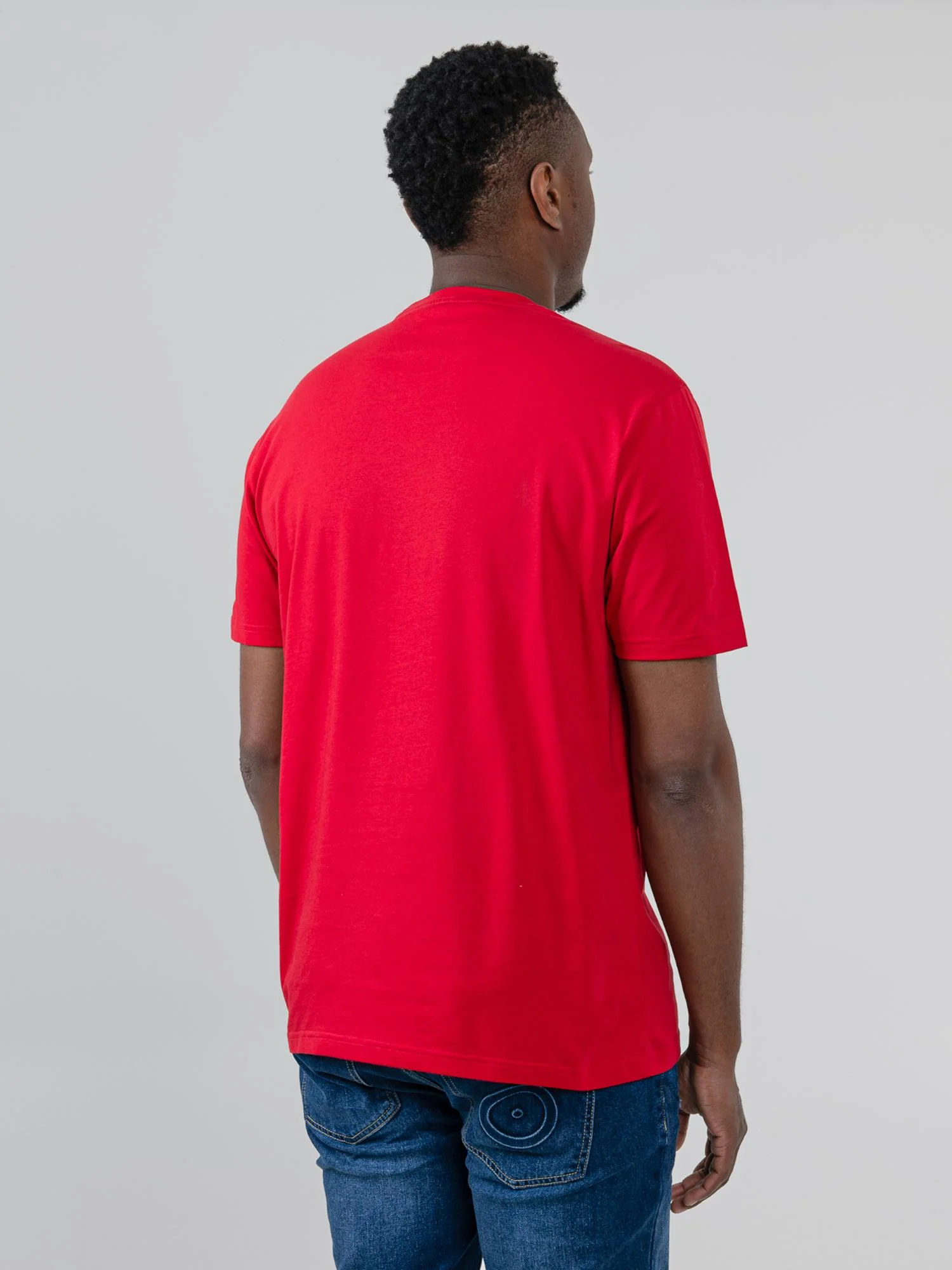 Turn It Up Tee - Red - Image 2