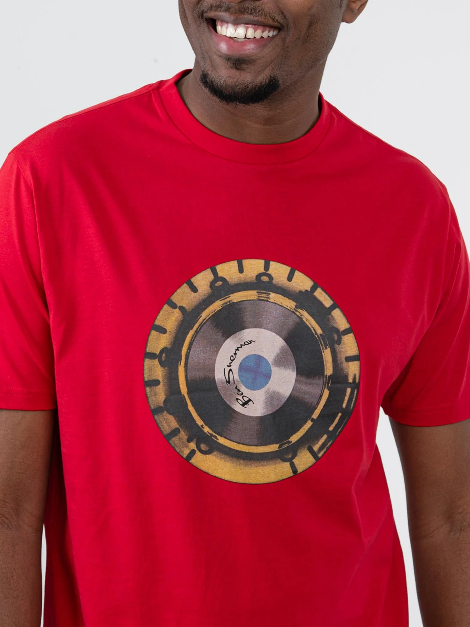 Turn It Up Tee - Red - Image 3