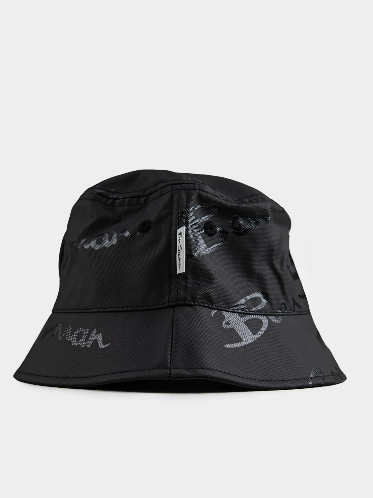 WAX PLASTISOL TARGET BUCKET HAT - Black - Image 2