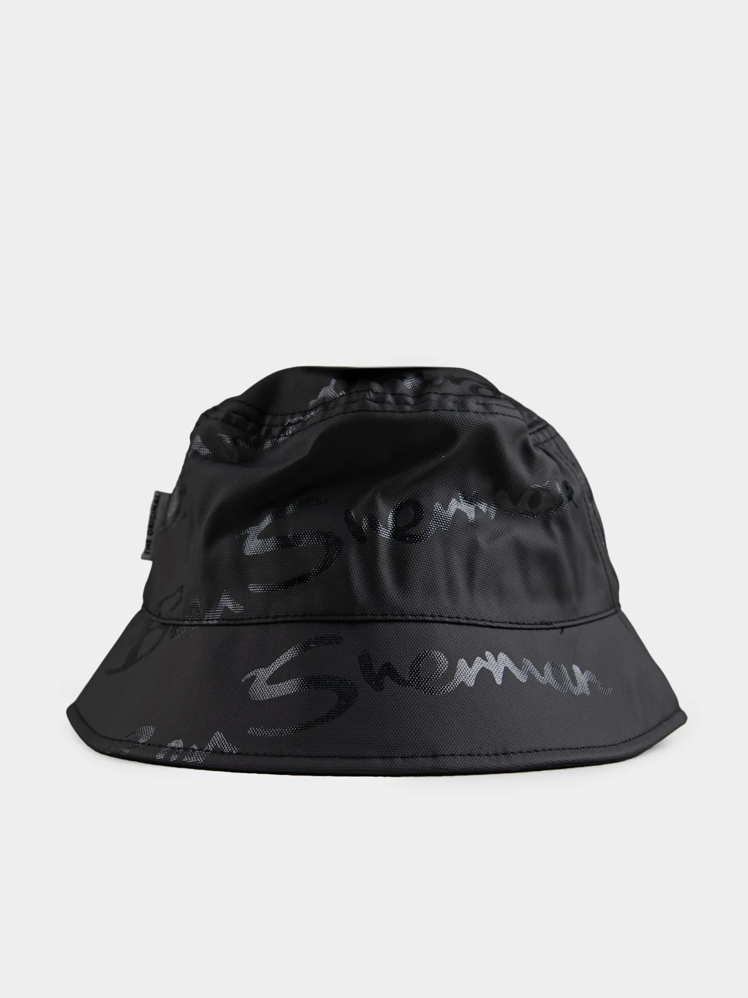 WAX PLASTISOL TARGET BUCKET HAT - Black - Image 3