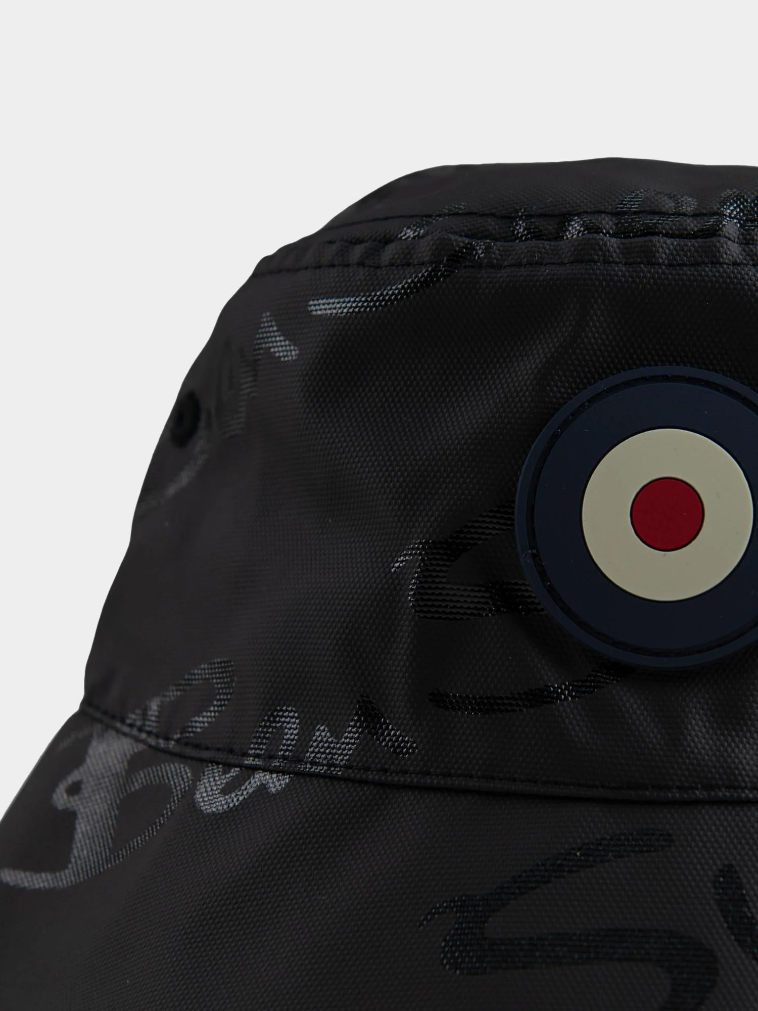 WAX PLASTISOL TARGET BUCKET HAT - Black - Image 4