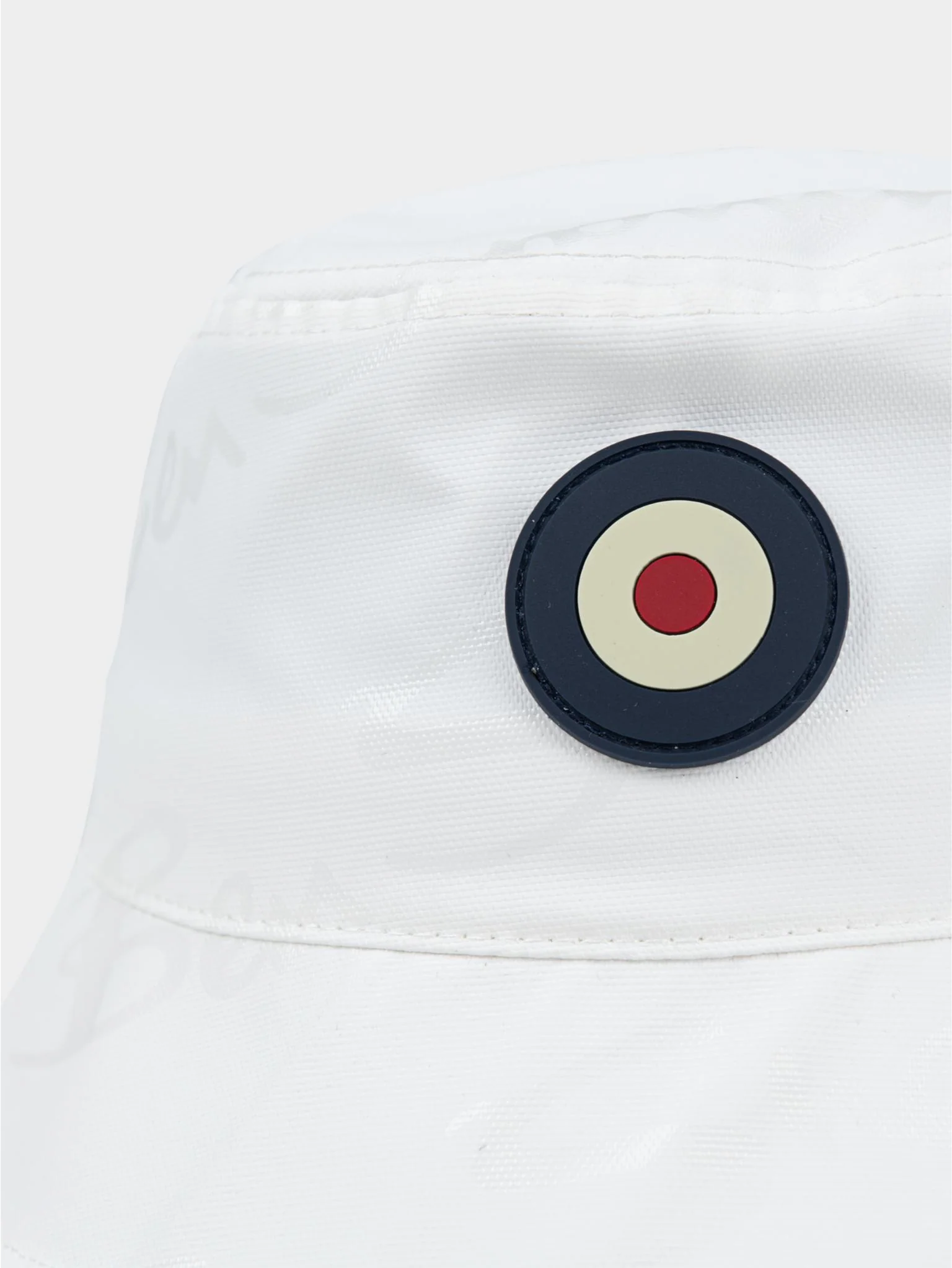 WAX PLASTISOL TARGET BUCKET HAT - White - Image 4