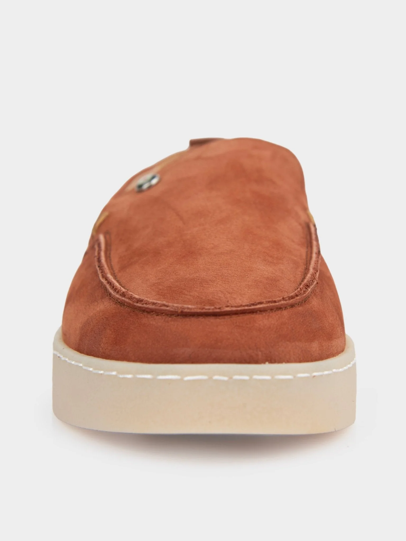 WILLIAM LEATHER SLIP ON - Rust - Image 4