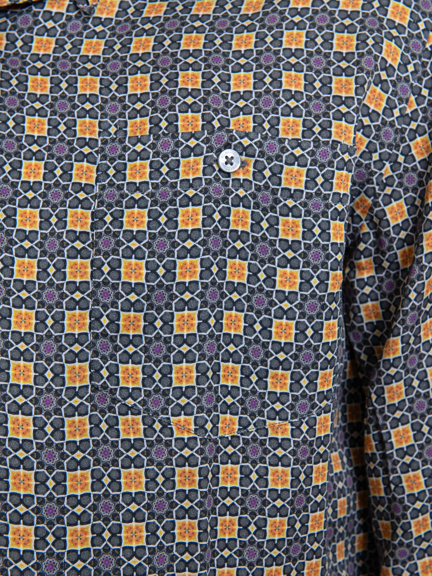 Yaci Tencel Print Long Sleeve Shirt - Multi - Image 3